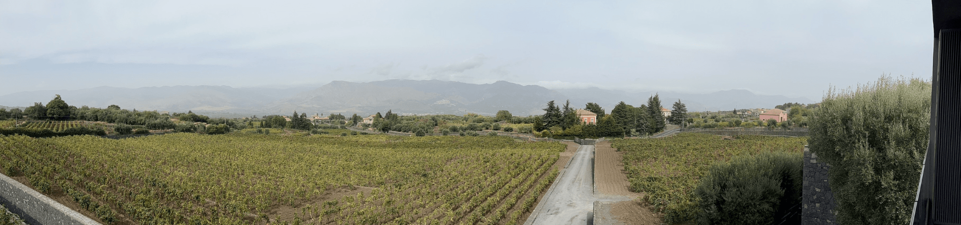 View from Pietradolce in Taormina Italy